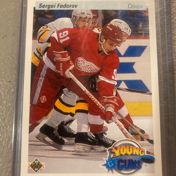 LOT NHL Rookies 1990 UPPER DECK NHL ROENICK FEDOROV LINDROS NOLAN RECCI STEVENS - Picture 9 of 11